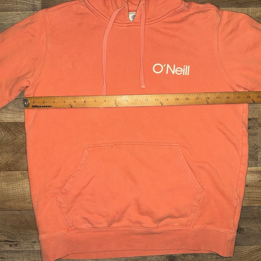 O'Neill Surfing Hoodie Men's Orange Standard Fit Size S - Picture 7 of 9